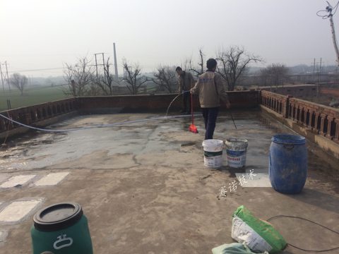 鄭州屋面漏水采用賽諾技術(shù)處理案例